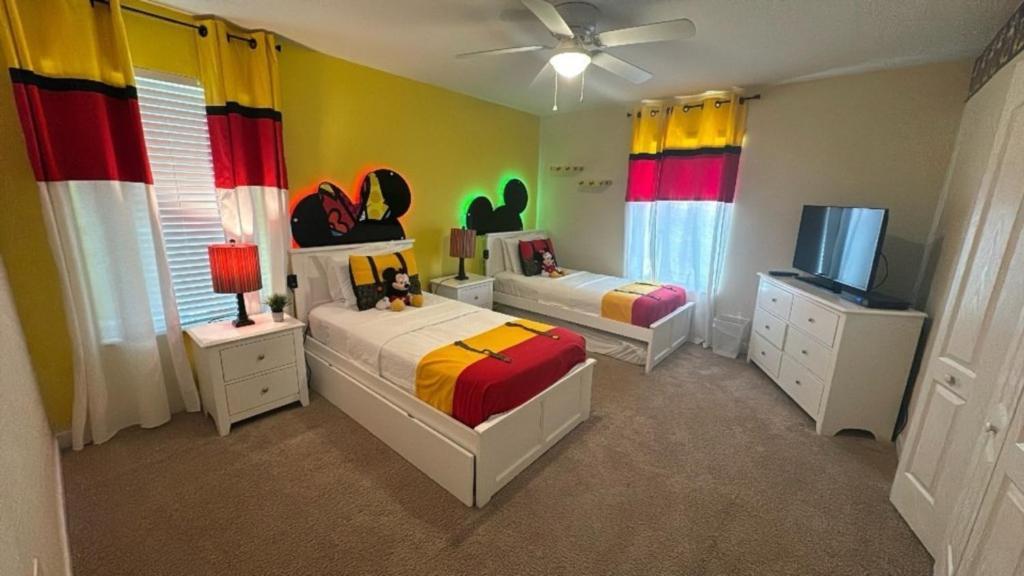 Paradise Palms - 5 Bedroom Pool Home - 3500Pp Kissimmee Exterior photo